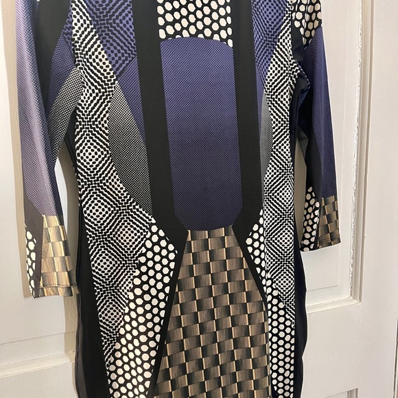 Geometric Pattern TopShop Dress - Picture 6 of 8